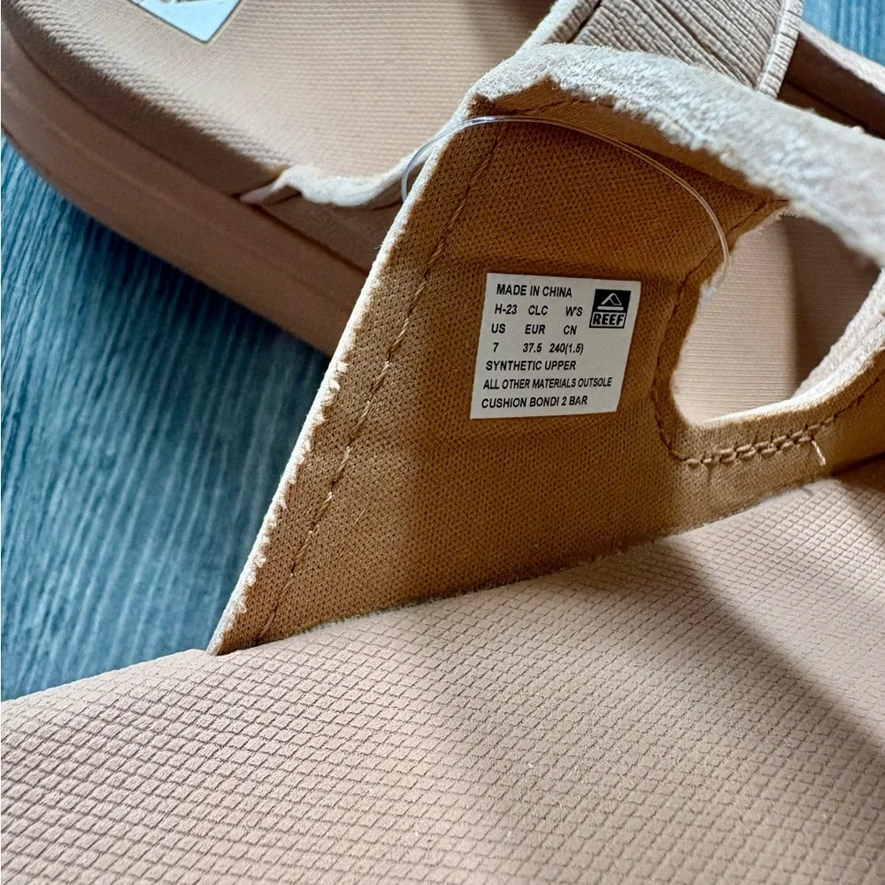 Reef Double-Strap Platform Slide Sandals